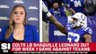 Shaquille Darius Leonard Out for Week 1 in the NFL