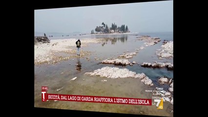 un'isola nel lago di garda