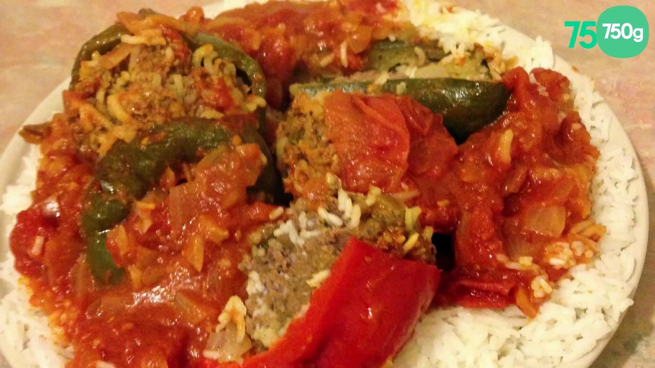 Légumes méditerraneens farcis à la viande hachée