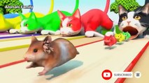 animals family TRAIN  ΤΟΥ CARTOON - ΤΟΥ HELICOPTER KA VIDEO - CRANE,  TRAIN, CAR, TOYS - KIDS_2