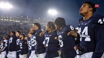 Penn State Labors to Win Over Northwestern in the Rain