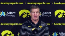 Iowa Wrestling Cal Baptist Post Match