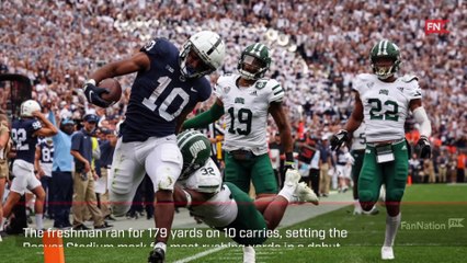 Penn State's Nicholas Singleton Sets Beaver Stadium Record