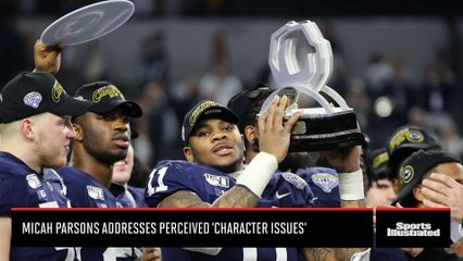 Micah Parsons addresses perceived 'character issues'