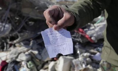 "رسالة مؤثرة" لطفلة سورية قبل موتها