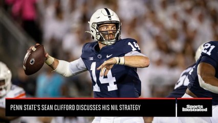 Penn State quarterback Sean Clifford discusses his NIL strategy