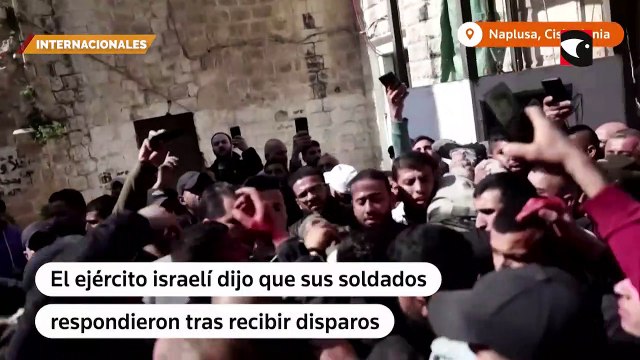 Soldados israelíes mataron a 10 palestinos en un enfrentamiento en Cisjordania