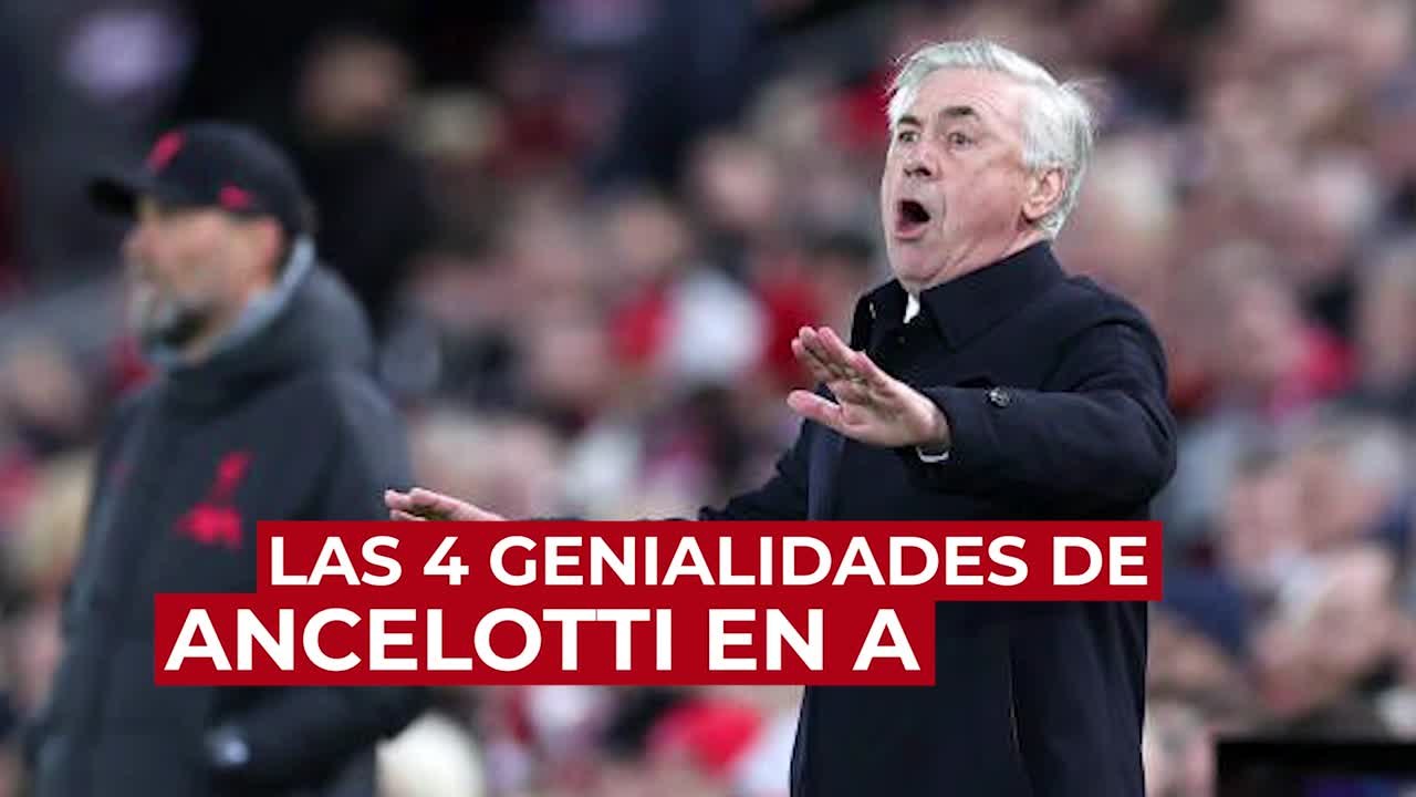Las cuatro claves que hicieron ganar a Ancelotti la batalla táctica en Anfield contra Klopp, Liverpool 2 - Real Madrid 5 en Champions League