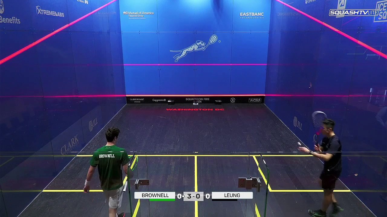 Brownell v Leung | Squash On Fire Open 2023 | Round 1