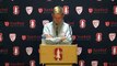 Stanford Postgame Press Conference Video 10.9.22