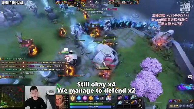 Turned the Game Around with 8 Deaths Invoker | Sumiya Invoker Stream Moment 3501