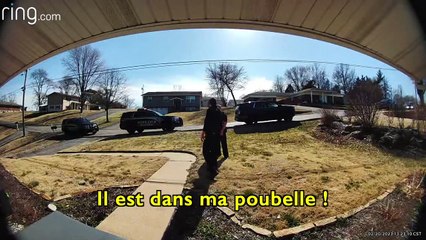 Quand la caméra de la sonnette permet d'arrêter un homme en fuite