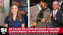 Caleb Williams wins the Heisman Trophy