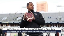 UVA's Marques Hagans Hired as Penn State WR Coach