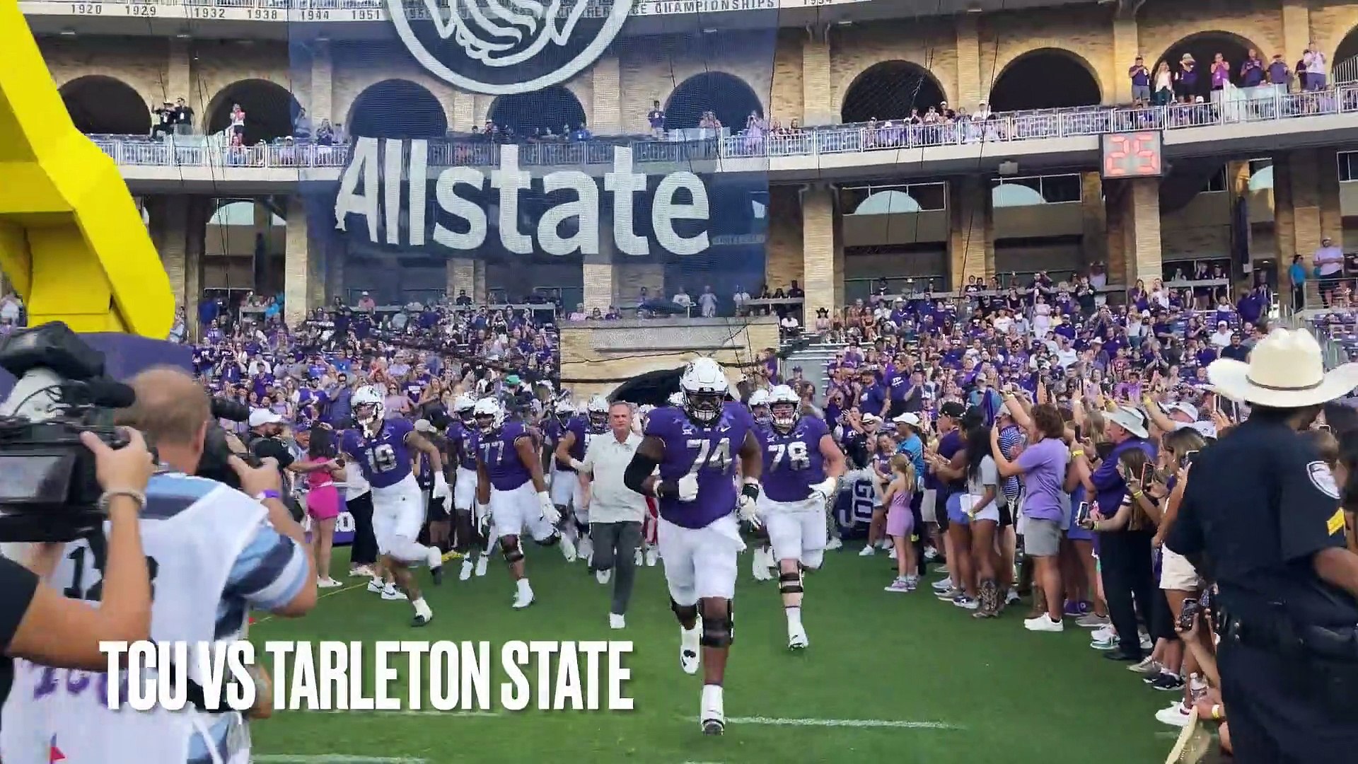 TCU vs Tarleton Highlights (Great Game!)