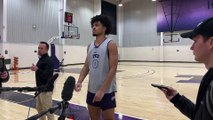 WATCH! TCU Forward Micah Peavy Speaks to Media Following Practice 1/30/23