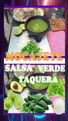 SALSA DE MOLCAJETE súper fácil! #short #shortsfeed #recetas #comidasaludable
