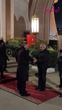 شاندو وجمال العدل والمخرج أحمد صقر في عزاء شقيق حكيم
