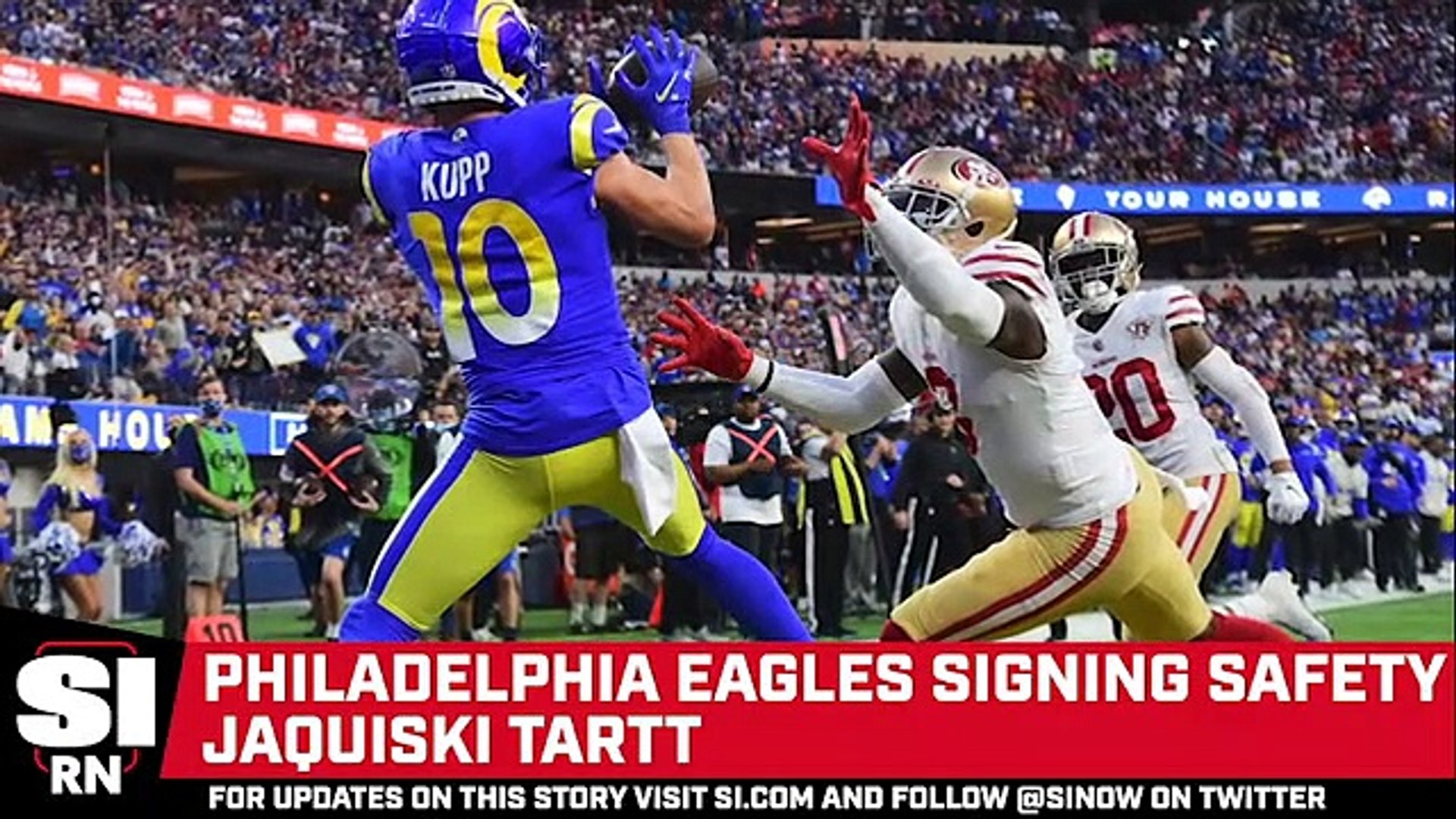 Eagles signing Jaquiski Tartt: Former 49ers safety getting one