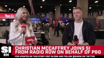 49ers RB Christian McCaffrey Joins SI From Super Bowl LVII