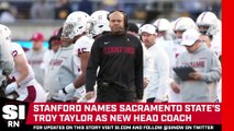 Stanford Hires Troy Taylor as New Head Football Coach