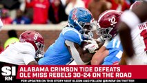 Alabama Holds Off Ole Miss in 30-24 Victory