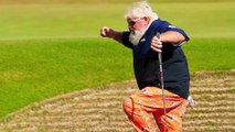 John Daly Throws First Pitch at Nationals-Cardinals Game