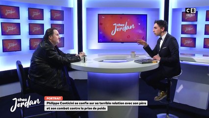 Philippe Conticini est revenu sur ses problèmes de poids.Philippe Conticini dans l'émission "Chez Jordan".