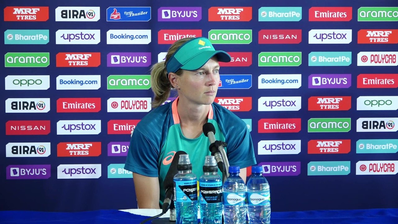 Australia Captain Meg Lanning on Australia - India T20 World Cup semi final