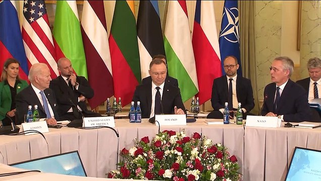 Biden promete ante aliados de Europa del Este defender cada centímetro de la OTAN