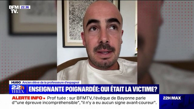 Je m'entendais très bien avec elle , un ancien élève de l'enseignante mortellement poignardée s'exprime