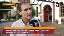 Alberto Barros, sacerdote, precisó que inició la cuaresma para la iglesia católica