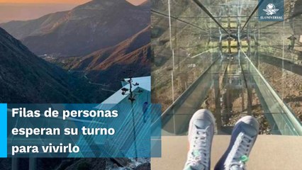 Así se vive la experiencia dentro del tobogán de cristal en Real de Catorce