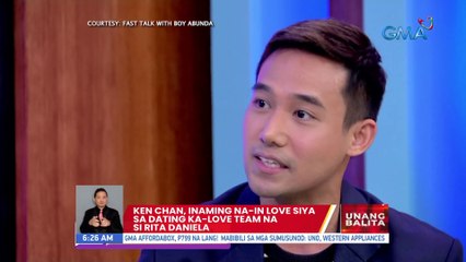Ken Chan, inaming na-in love siya sa dating ka-love team na si Rita Daniela | UB