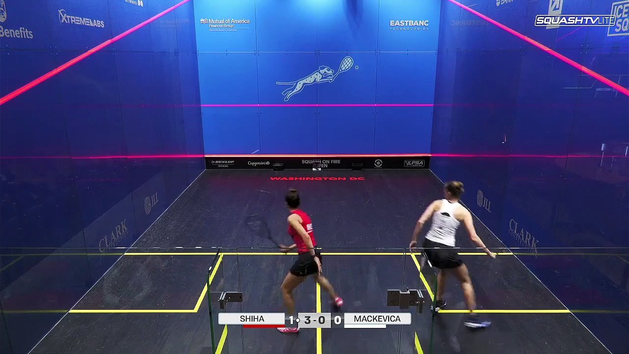 Shiha v Mackevica | Squash On Fire Open 2023 | Round 1