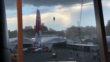 Freak Storm Ends Australia SailGP 2023 at Sydney Harbour