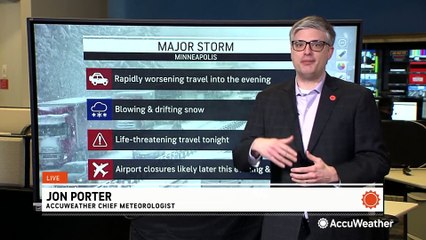 Download Video: Major winter storm sweeps through Midwest