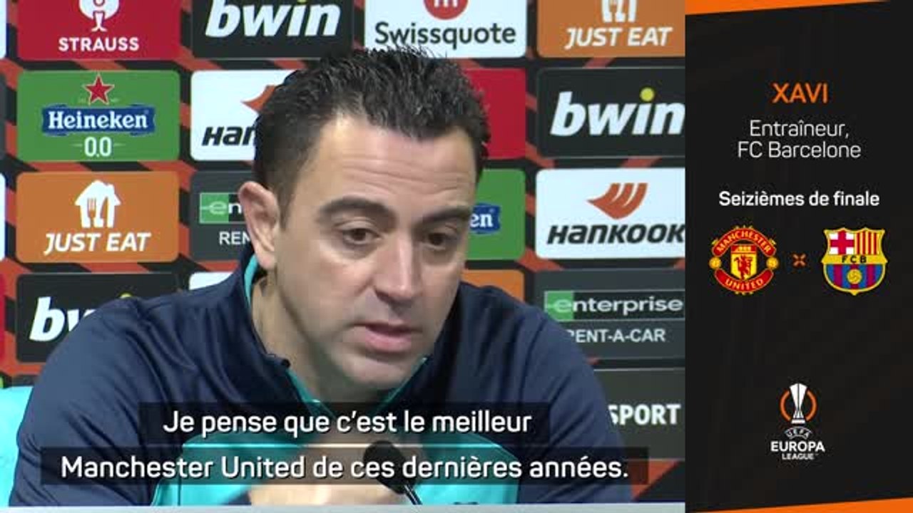 16es - Xavi : "Montrer que le Barça aussi peut rivaliser avec un des grands d'Europe"
