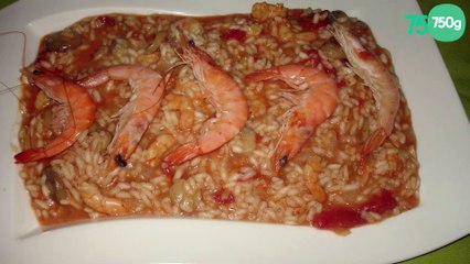 Risotto crevettes et curry