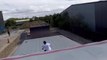 Professional Scooter Rider Performs Multiple Spins During Mid Air Flips