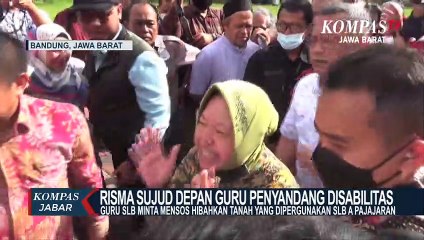 Pihak Slb Minta Hibah Tanah, Mensos  Sujud Ke Mereka