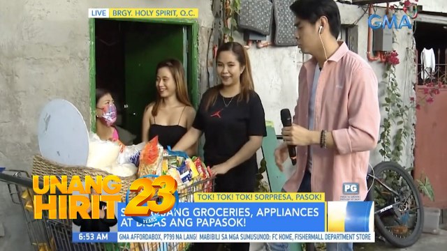 Tok, tok Tok, Sorpresa Pasok- Mga nakatutok sa Unang Hirit may instant sorpresa! | Unang Hirit