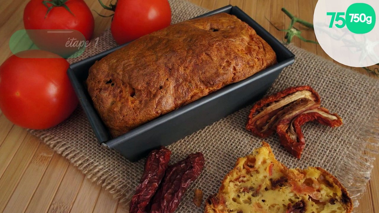 Cake moelleux aux 2 tomates