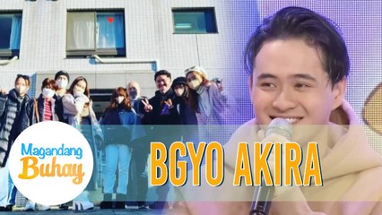 BGYO Akira shares that they had a chance to visit Japan | Magandang Buhay