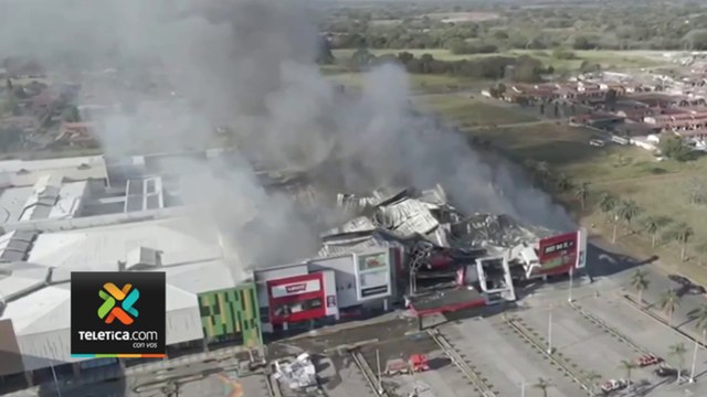 TN7-Panamá: Bomberos tardaron 11 horas para poder apagar incendio en City Mall-220223