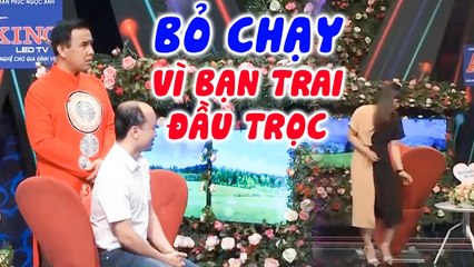 Cô gái MUỐN BỎ CHẠY khỏi sân khấu vì quá HỤT HẪNG khi gặp bạn trai ĐẦU TRỌC MC QUYỀN LINH HÁ HỐC MỒM