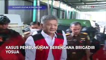 Ekspresi Terdakwa Obstruction of Justice Jelang Vonis, Hendra Kurniawan Tersenyum