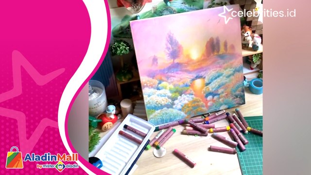 Seniman Ini Gambar Pakai Crayon di Kanvas Kayu, Hasilnya Bikin Takjub
