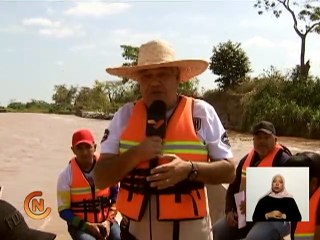 Gobierno de Apure realiza trabajo preventivo frente a las lluvias en la segunda curva del Río Sarare