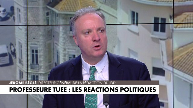 L'édito de Jérôme Béglé : «Professeure tuée : les réactions politiques»